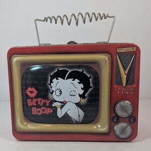 Beety Boop Kisses Collectable Tin Lunch Box NWT by Vandor 1999 Limited Edition